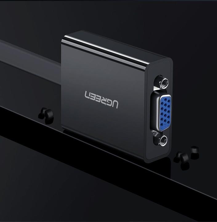 Produktbild Ugreen HDMI auf VGA Adapter Konverter mit Audio Support 1080P (HDMI, 16 cm)