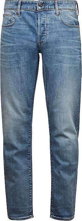 Actual product image G-Star 3301 Straight Tapered Jeans Elto Stretch indigo aged (W29/L34)