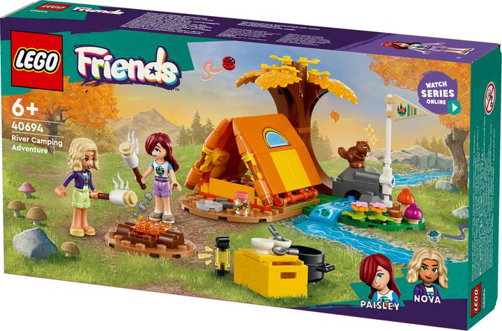 Actual product image LEGO Camping adventure by the river (40694, LEGO Friends)