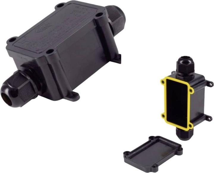 Actual product image BKL Electronic Outdoor cable connector box, IP68, 1x1