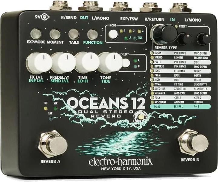 Actual product image Electro-Harmonix Oceans 12 (Guitar)