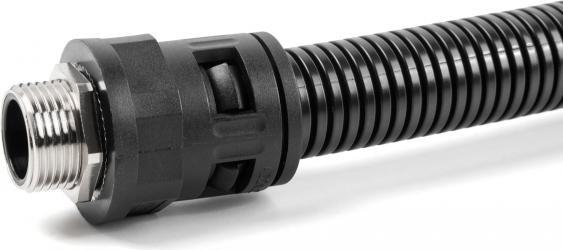 Immagine prodotto Delock Raccordo con filettatura esterna in ottone M25 nero 2 pezzi