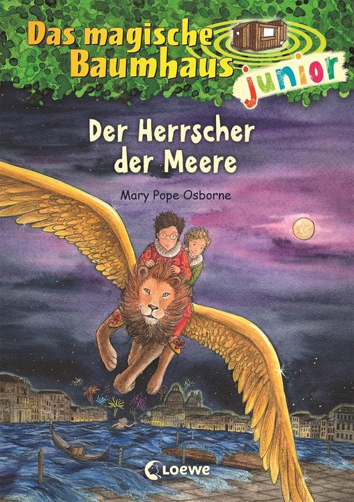 Actual product image Das magische Baumhaus junior (Band 30) - Der Herrscher der Meere (German, Mary Pope Osborne, Sabine Rahn, Jutta knipping, Loewe children's books, 2022)
