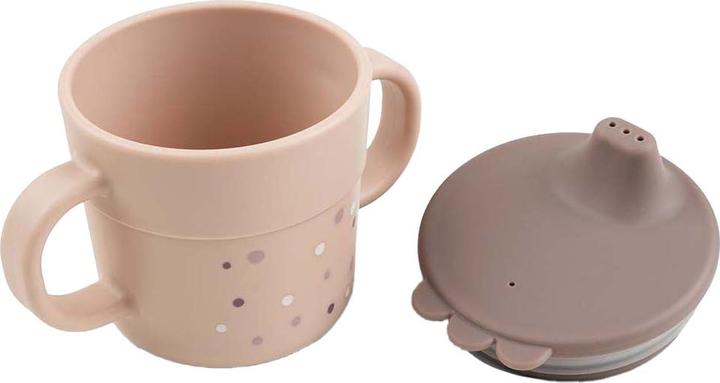 Actual product image Done by Deer Trinklernbecher Foodie Happy dots Rosa