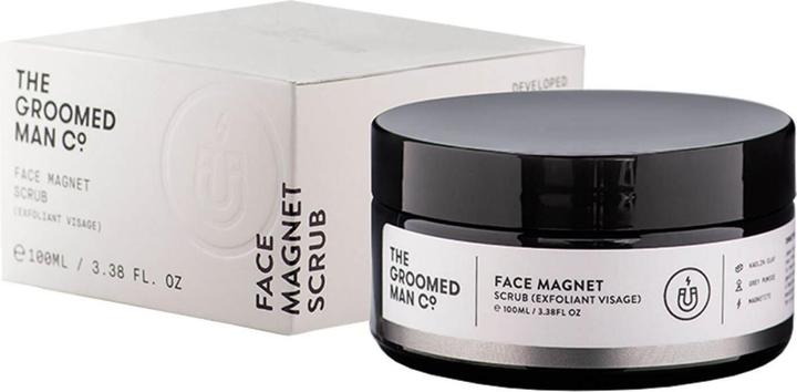 Actual product image The Groomed Man Face Magnet Scrub (Cleaning cloths, 100 ml)