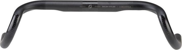 Actual product image Salsa Cowchipper carbon drop handlebars, 31.8mm, 50cmx116x68mm, 0°/24°/12°, matte carbon UD (31.80 mm)