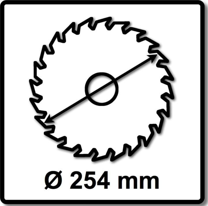 Produktbild Bosch Professional Zubehör Kreissägeblatt Expert for Wood, 254 x 30 x 2,4 mm, 60