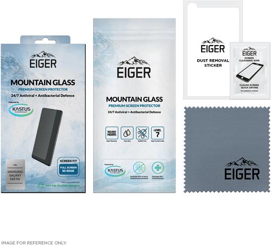 Produktbild Eiger Mountain Glass Clear Edge (1 Stück, Samsung Galaxy A33 5G)