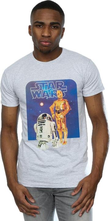 Produktbild Star Wars R2D2 And C3PO TShirt (L)