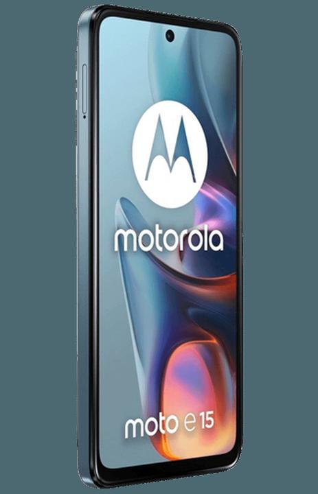Image du produit Motorola Moto E15 (64 Go, Bleu brumeux, 6.67", Double SIM, 32 Mpx, 4G)