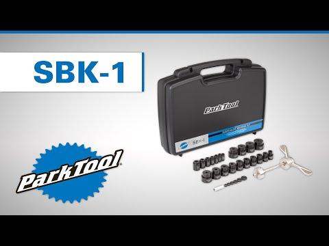 Produktbild Park Tool Werkzeug SBK-1 Hinterbaulager Ein und Auspress Werkzeug Set