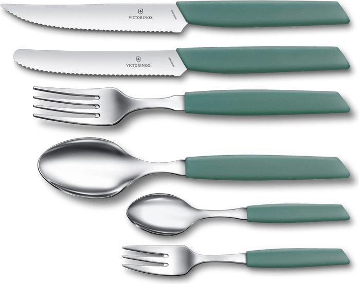 Actual product image Victorinox Swiss Modern, table spoon, sage (1 Piece, Scoops)