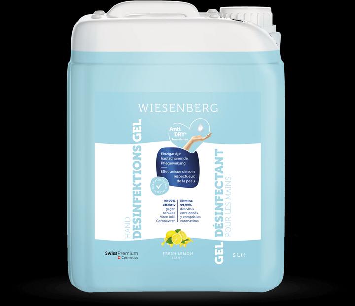 Image du produit Wiesenberg Gel désinfectant pour les mains gel (5000 ml)