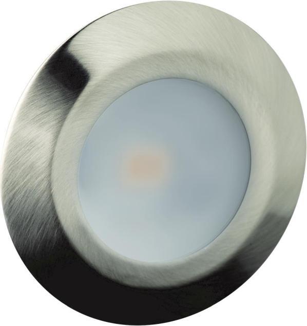 Produktbild Rutec Licht MM-Einbaus. Lara Alu LED54205WW-V2 6W 500lm 3000K 230V IP44 DA55 ET25mm (500 lm)