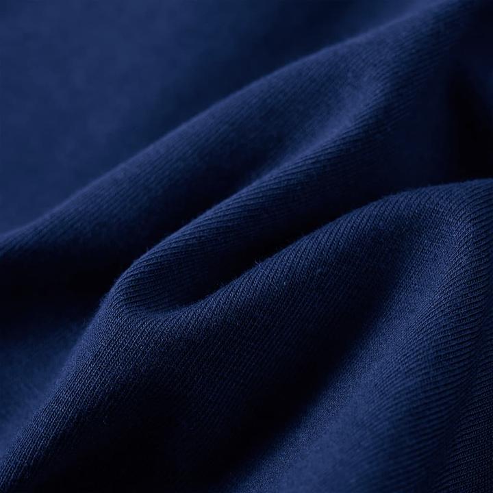 Immagine prodotto VidaXL Camicia da bambino a maniche lunghe blu navy 140,Materiale: 95 % cotone (140)