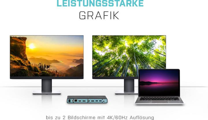 Image du produit i-tec Dualdock (USB-C, 14 Ports)