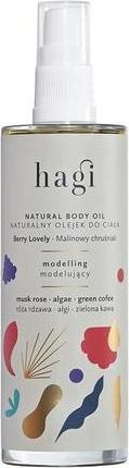 Immagine prodotto Hagi Olio naturale per il corpo Berry Lovely Anti Cellulite Oil con Vitamina E e Olio di Rosa 100ml (Olio corpo, 100 ml)