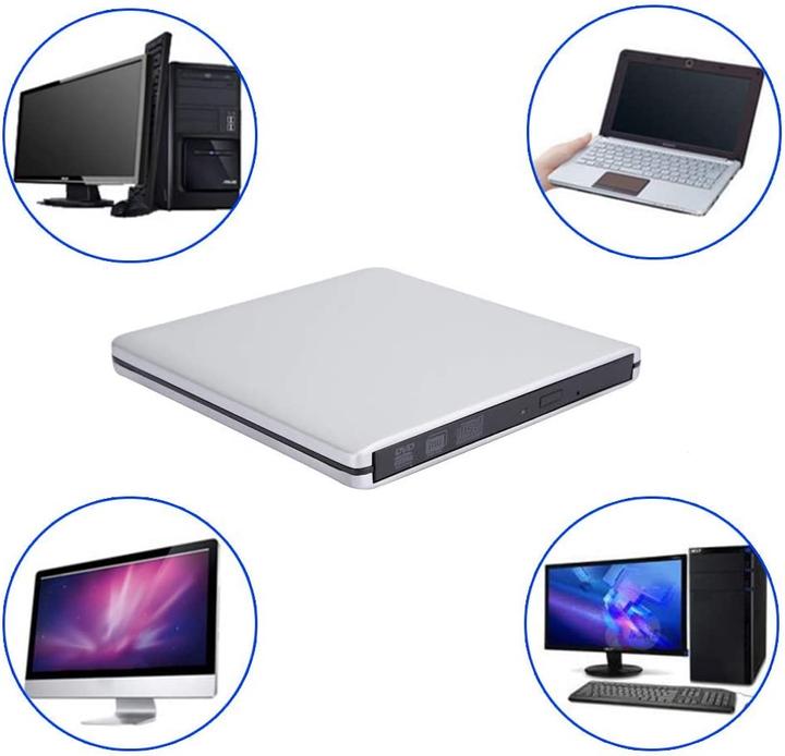 Produktbild Bewinner Externes CD Laufwerk USB 3.0 (CD Laufwerk)