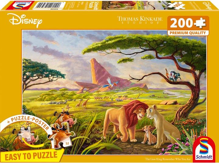 Schmidt Spiele Disney Der König der Löwen Remember Who You Are 200 Teile (200 Teile)