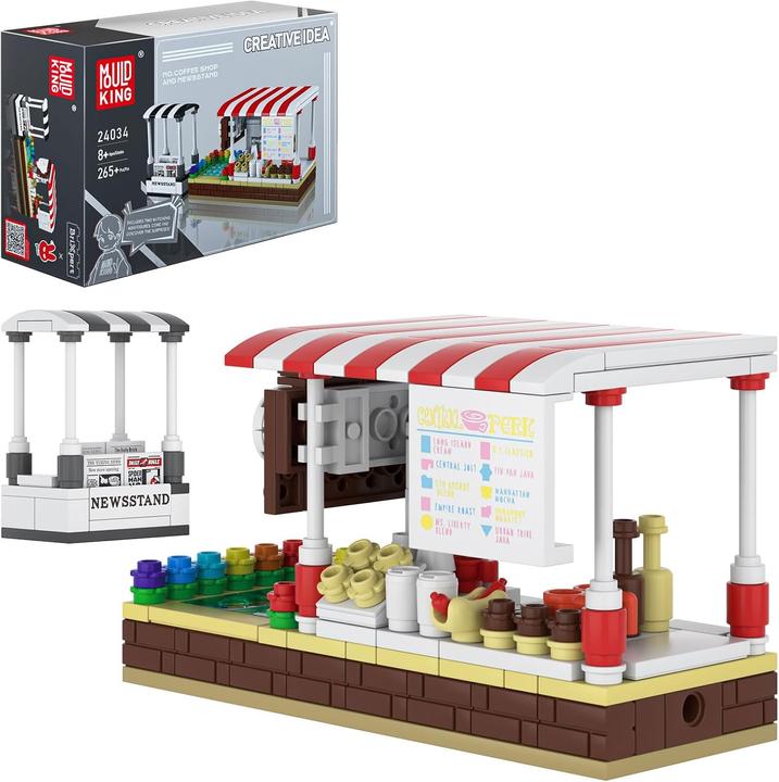 Image du produit Mould King Coffee Shop & kiosque à journaux