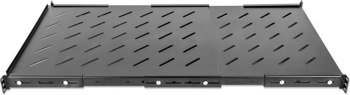 Produktbild Intellinet 48,3cm Fachboden tiefenverstellbar 19 Zoll 550-1100mm 1 HE Traglast bis 45kg