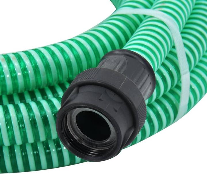Actual product image VidaXL Saugschlauch mit PVC-Anschlüssen Transparent 1" 10 m PVC Schlauch (10 m, 26 mm)