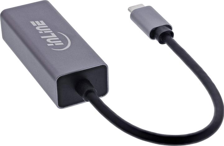 Actual product image InLine USB 3.2 Netzwerkadapter Kabel (USB-C, RJ45 (1x))