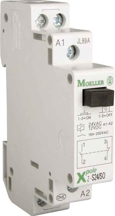 Produktbild Eaton Stromstossschalter, 24AC/12DC, 1W, 16A, 265545