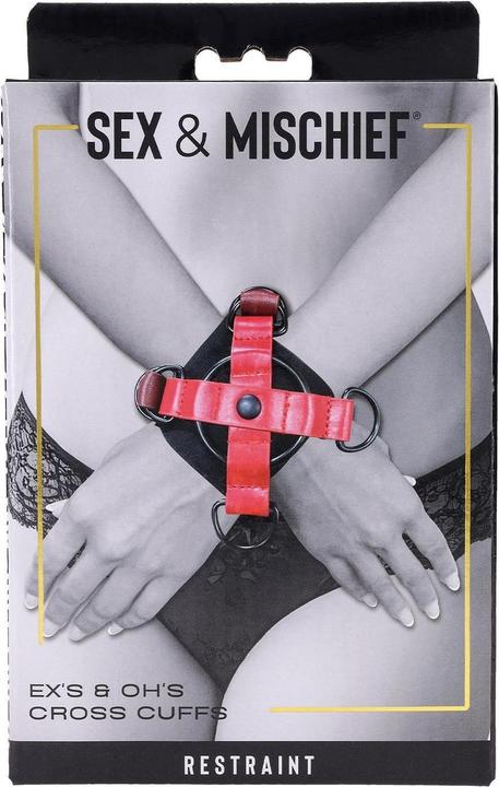 Produktbild Sportsheets ex's and oh's cross cuffs