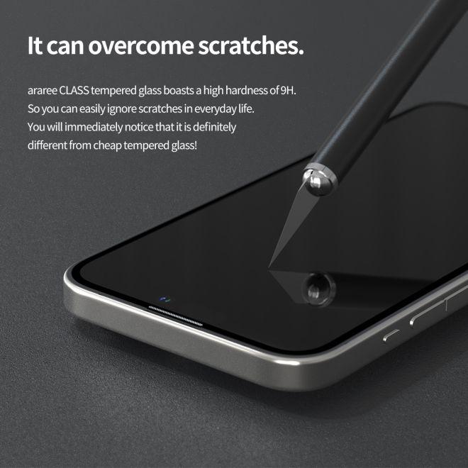 Actual product image Araree CLASS armoured glass screen protector Easy Install Kit (1 Piece, Apple iPhone 16 Pro)