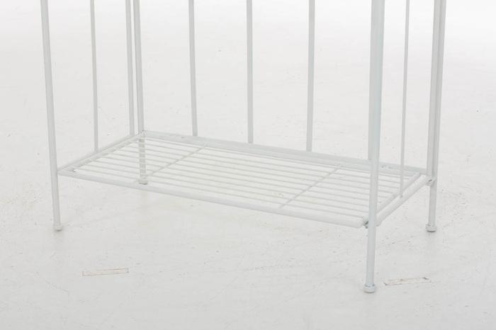 Actual product image CLP Flora freestanding shelf, white (66 x 32 x 175 cm)