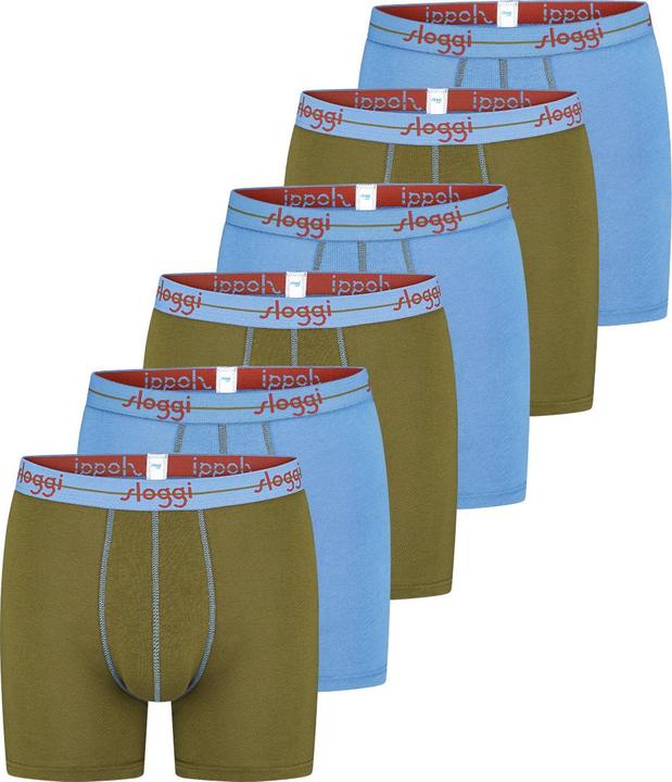 Sloggi 6er Pack men Start Long Short / Pant