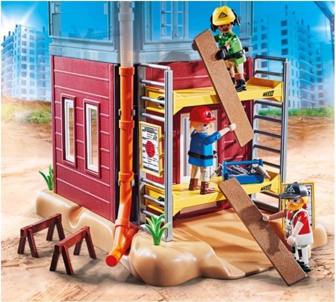 Actual product image Playmobil 70446 Scaffolding with workers (70446, Playmobil City Action)