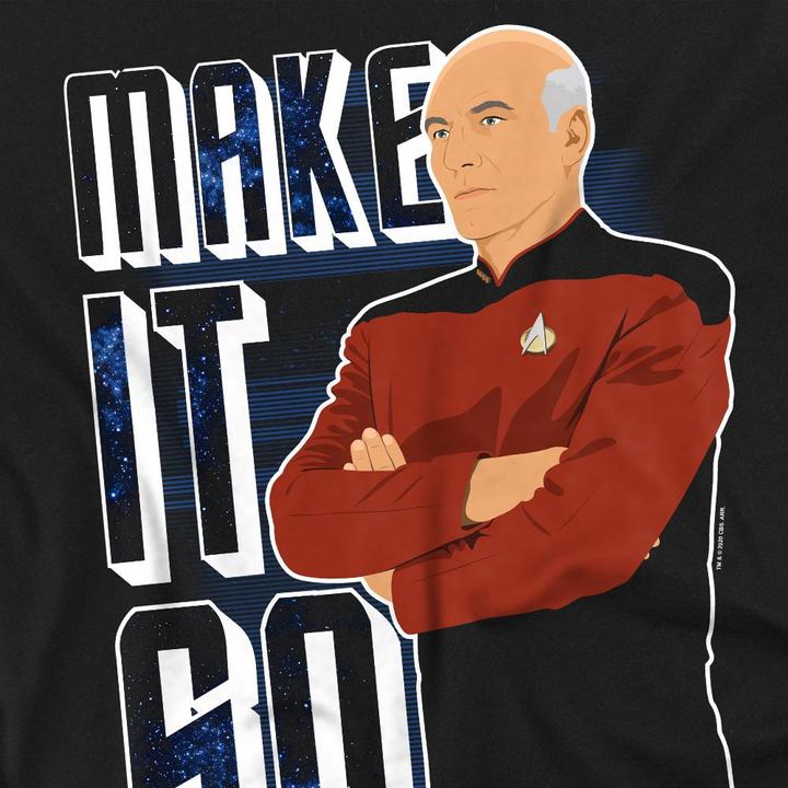 Immagine prodotto Make It So Maglietta Uomo (4XL)