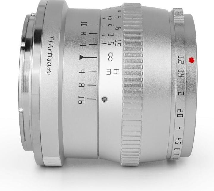 Actual product image TTArtisan Fixed focal length APS-C 50 mm f1.2 - MFT (Micro Four Thirds, APS-C / DX)