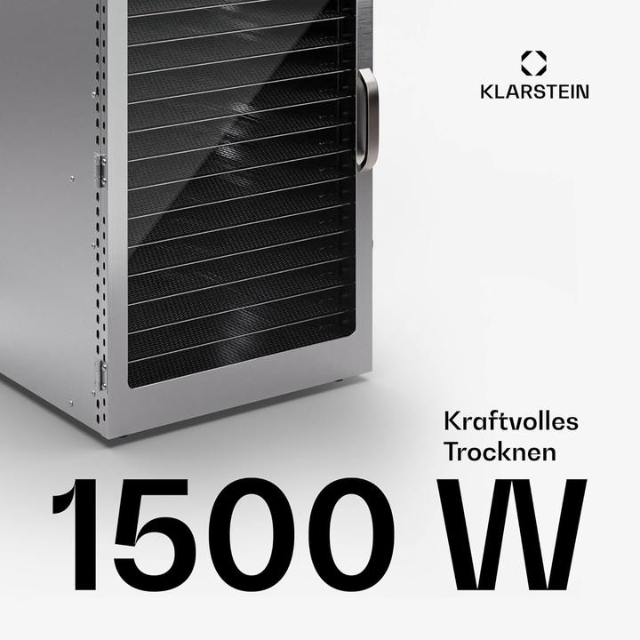 Immagine prodotto Klarstein Dörrgerät mit 16 Tabletts & Timer