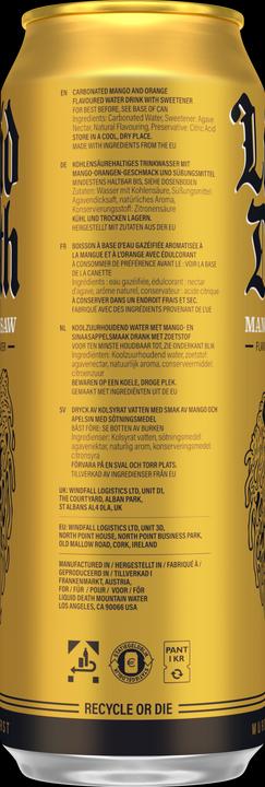 Produktbild Liquid Death Mango Chainsaw (12 x 50 cl)