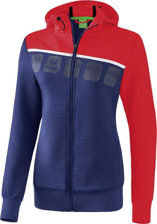 Immagine prodotto Erima Giacca Da Allenamento 5-C Con Cappuccio Da Donna (40)