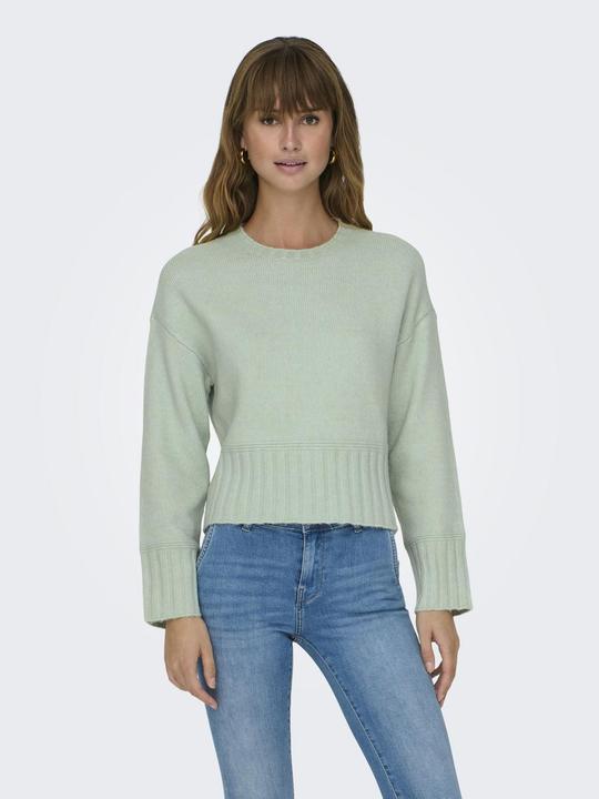 Produktbild Only Kurzer einfarbiger Strickpullover (M)