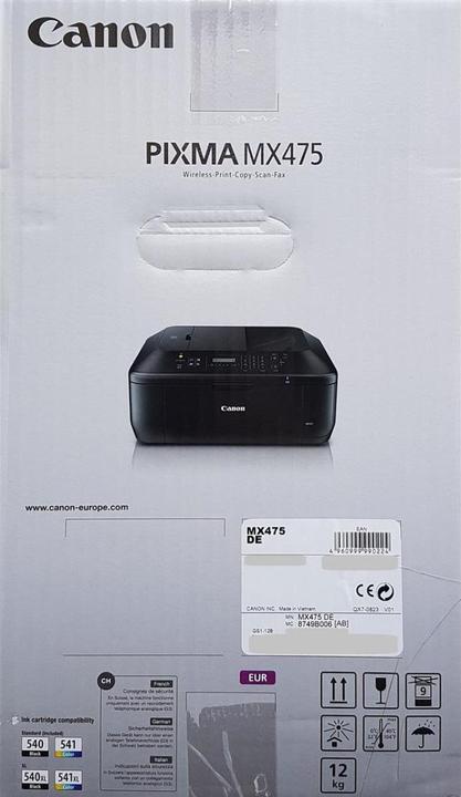 Image du produit Canon Pixma MX475 (Encre, Couleur)