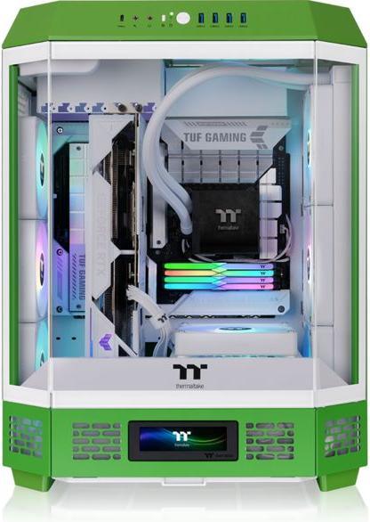 Productafbeelding Thermaltake The Tower 600 (hellgr?n, Tempered Glass x 3) (ATX, mATX, Mini-ITX)