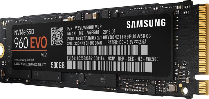 Produktbild Samsung 960 Evo (500 GB, M.2)