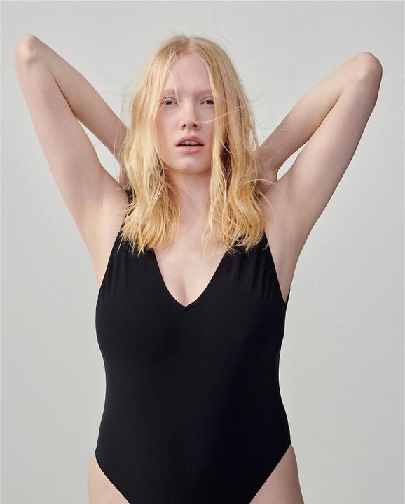 Produktbild La Redoute Collections Badeanzug mit Volants hinten (38)