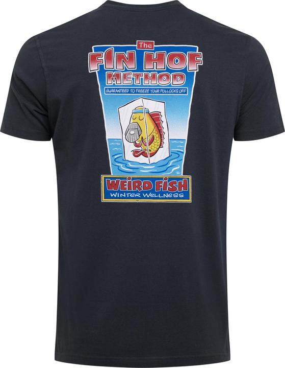 Actual product image Weird Fish Mens Fin Hof Back Print T-Shirt (4XL)
