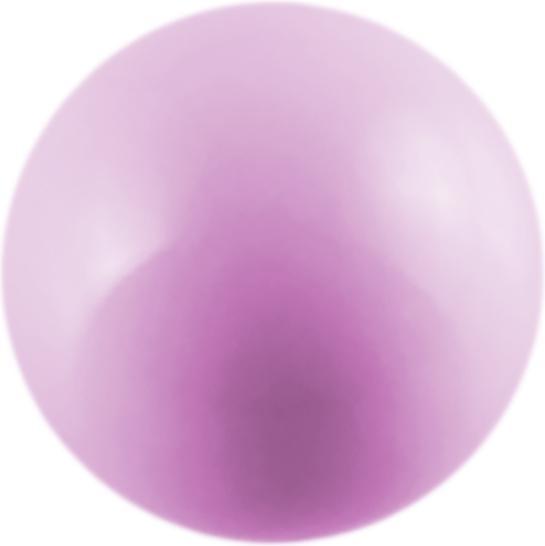 Star Piercing Micro Kugel pastelllila (Chirurgenstahl 316L, ohne Messing)