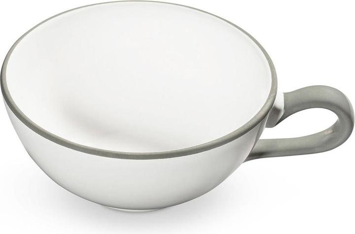 Produktbild Gmundner Keramik Grauer Rand, Teetasse Cup 0,17 Liter (170 ml)