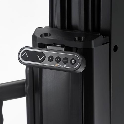 Image du produit Chief XL Electric Height Adjust Cart XPD1U - Chariot pour écran LCD - noir - image