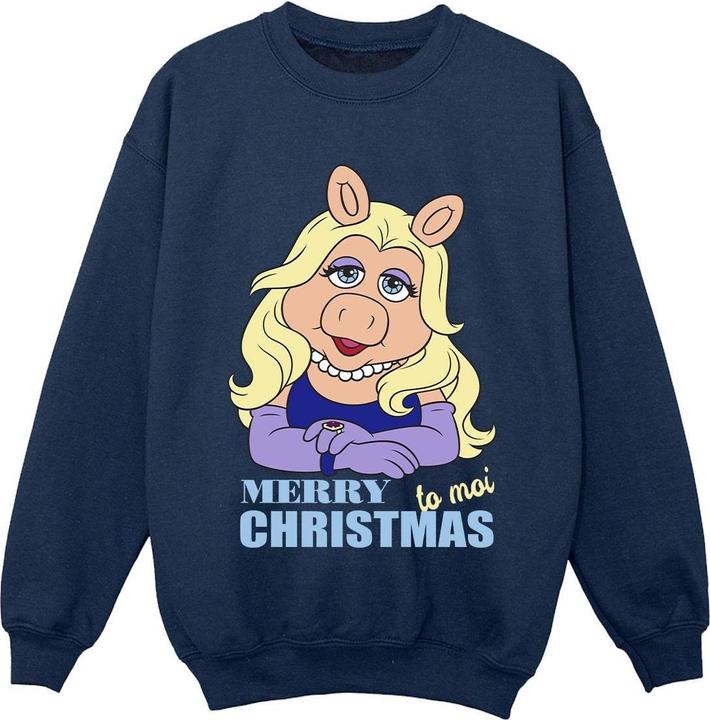 Disney Muppets Miss Piggy Queen of Holidays Sweatshirt Jungen