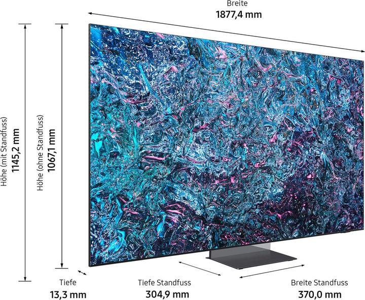 Produktbild Samsung QE85QN900D (85", QN900D, NeoQLED, 8K, 2024)
