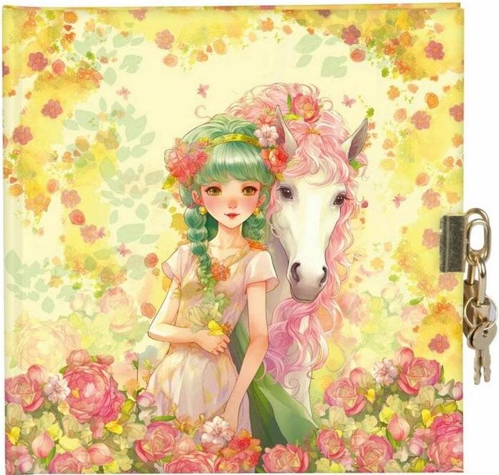 Actual product image Goldbuch Diary Akira, Motif: Horses, Media size: 17 x 17 (17 x 17 cm)